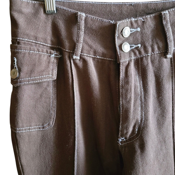SHEIN Brown Casual Trousers - Picture 5 of 12